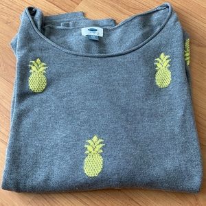 Gray & Yellow Sweater